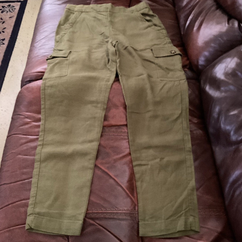 Nicole Miller Linen/Rayon slacks  XS